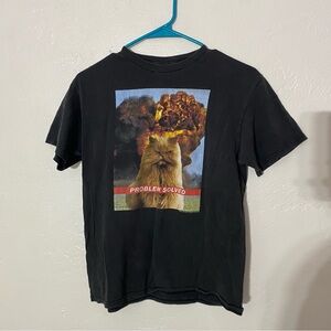 Youth Large Cat Meme T Shirt Explosion Kohls Faded PreOwned Boys